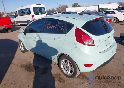 2018 Ford Fiesta Se z USA, uszkodzony, nr VIN 3FADP4EJXJM122522